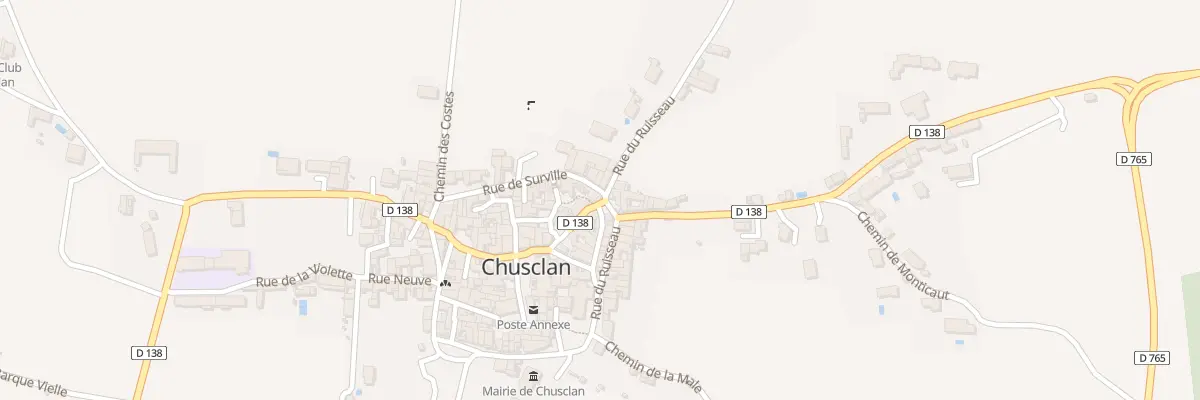 Plan du 1 Pl de Sabrielle à Chusclan