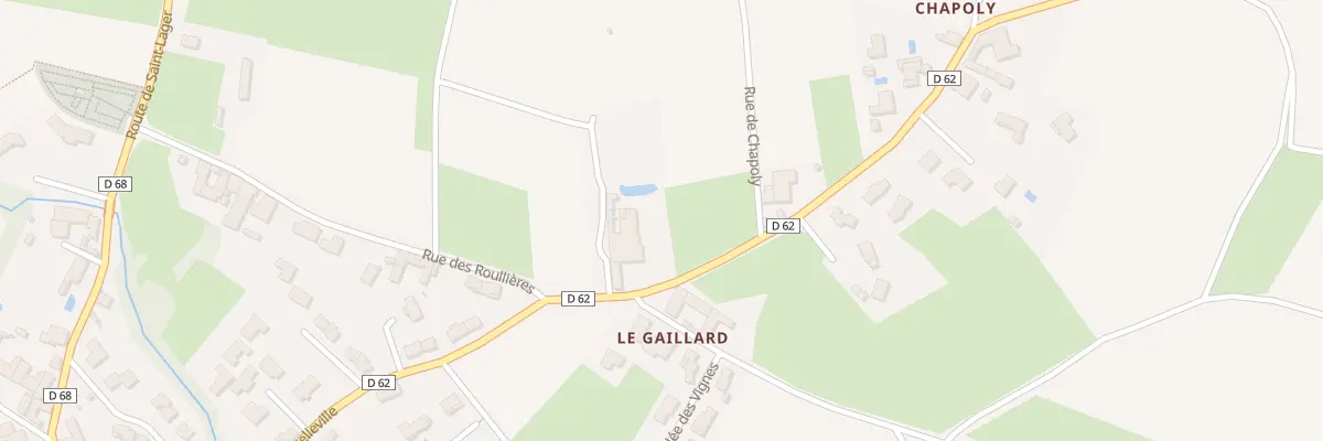 Plan du 469 Rte de Belleville à Charentay
