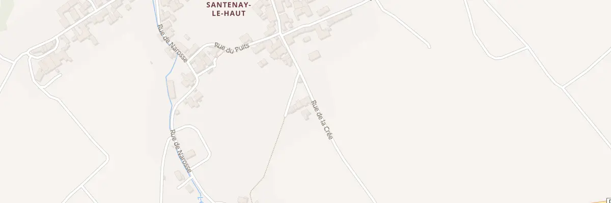 Plan du 1C Rue de la Crée à Santenay