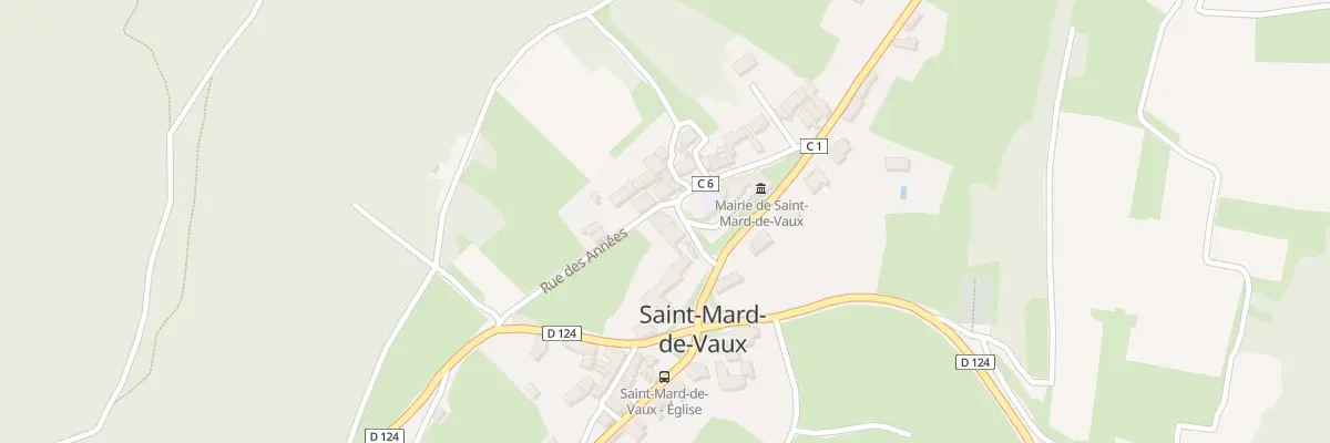 Plan du 5 Rue du Pâquier à Saint-Mard-de-Vaux
