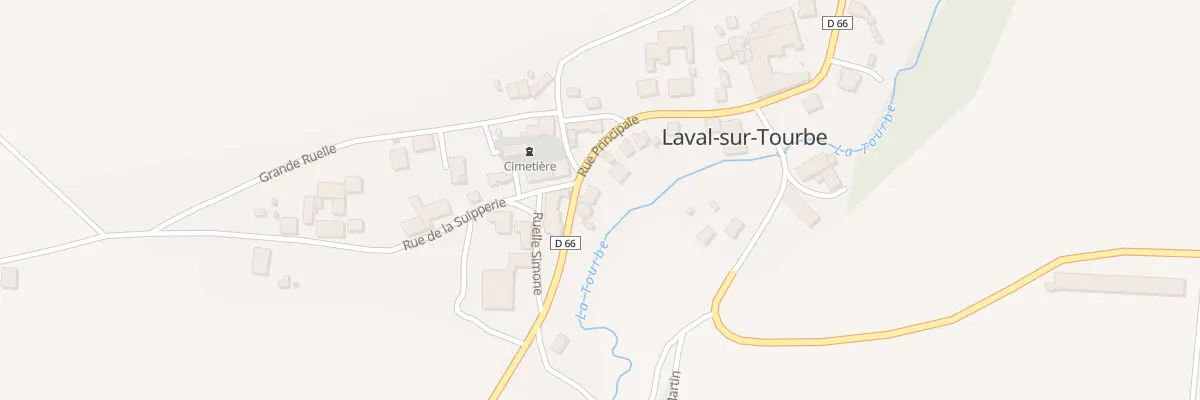 Plan du 4 Rue Principale à Laval-sur-Tourbe