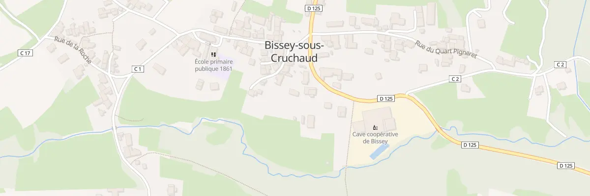 Plan du 2B Rue des Millerands à Bissey-sous-Cruchaud