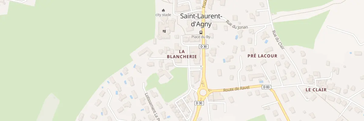 Plan du 42 Che de la Blancherie à Saint-Laurent-d’Agny