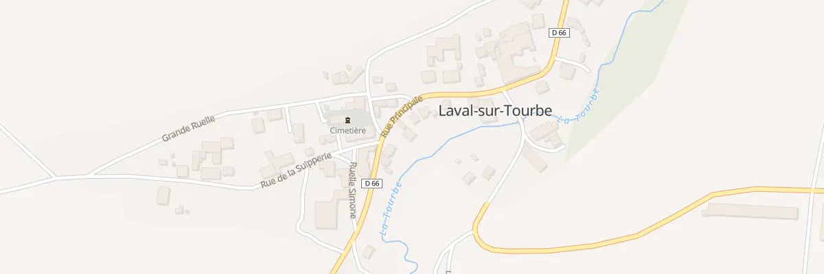 Plan du 6 Rue Principale à Laval-sur-Tourbe