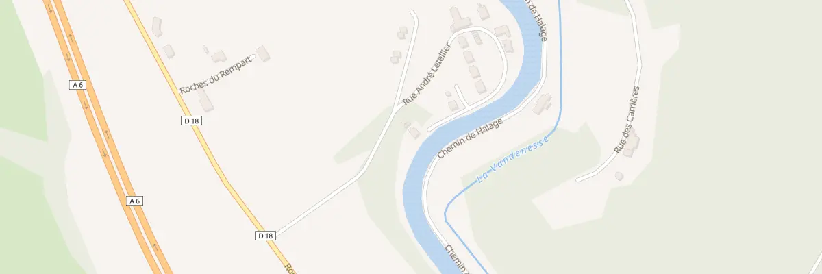 Plan du 12 Rue André Letellier à Crugey