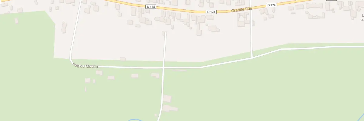 Plan du 23 Rue du Moulin A Longeville à Rives Dervoises