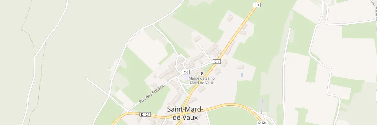 Plan du 15 Rue du Pâquier à Saint-Mard-de-Vaux