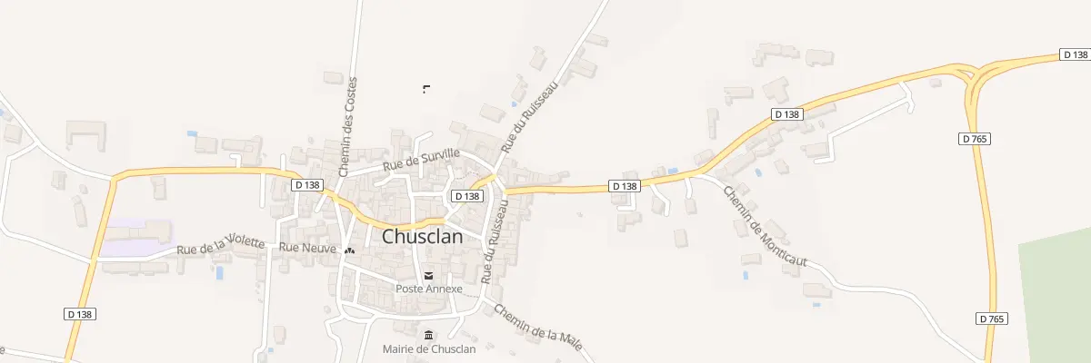 Plan du 5229 Che du Rhône à Chusclan