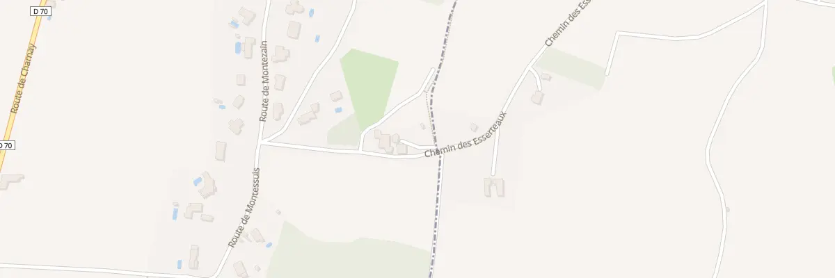 Plan du 999 Rte de Montezain à Marcy