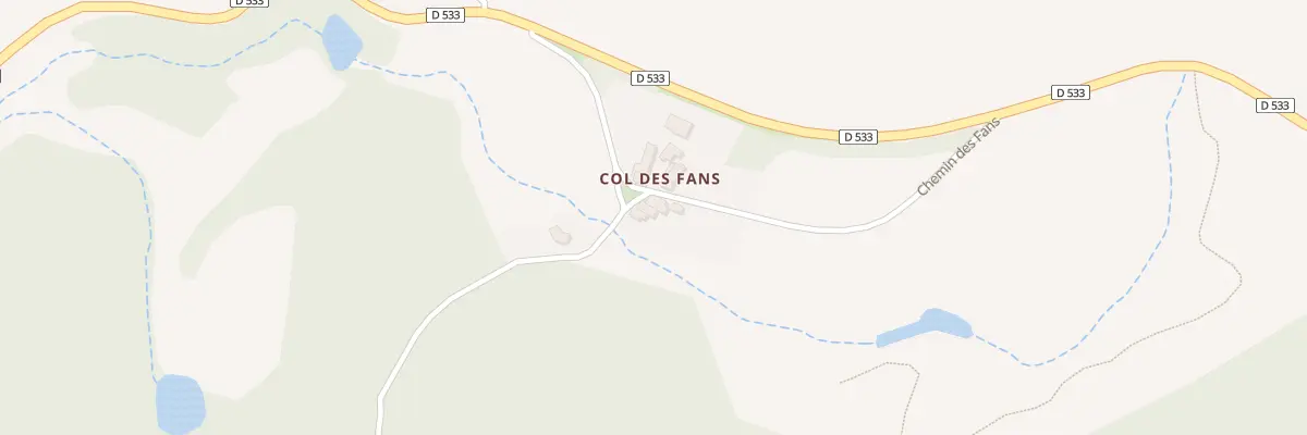 Plan du 5160 Les Fans à Saint-Barthélemy-Grozon