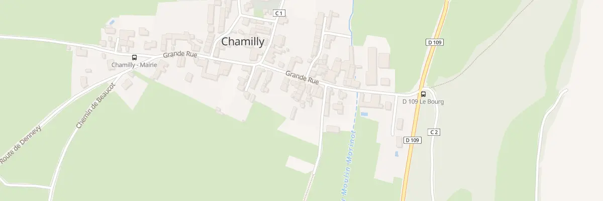 Plan du 9B Gr Grande Rue à Chamilly