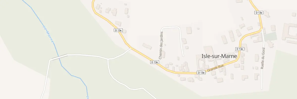 Plan du 43 Gr Grande Rue à Isle-sur-Marne