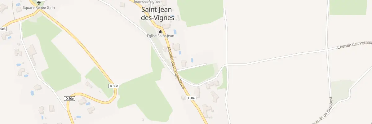 Plan du 87 Mte des Grappilleurs à Saint-Jean-des-Vignes