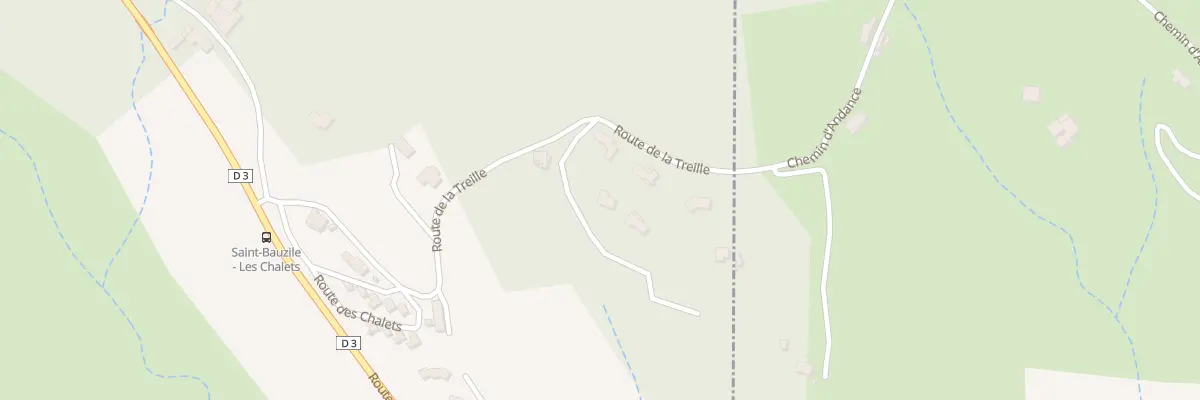 Plan du 5094 La Treille à Saint-Bauzile