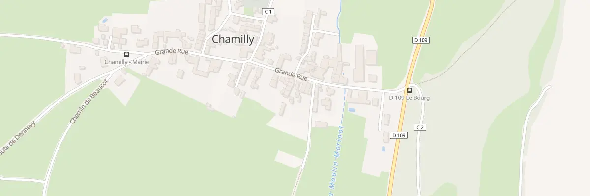 Plan du 5063 Gr Grande Rue à Chamilly