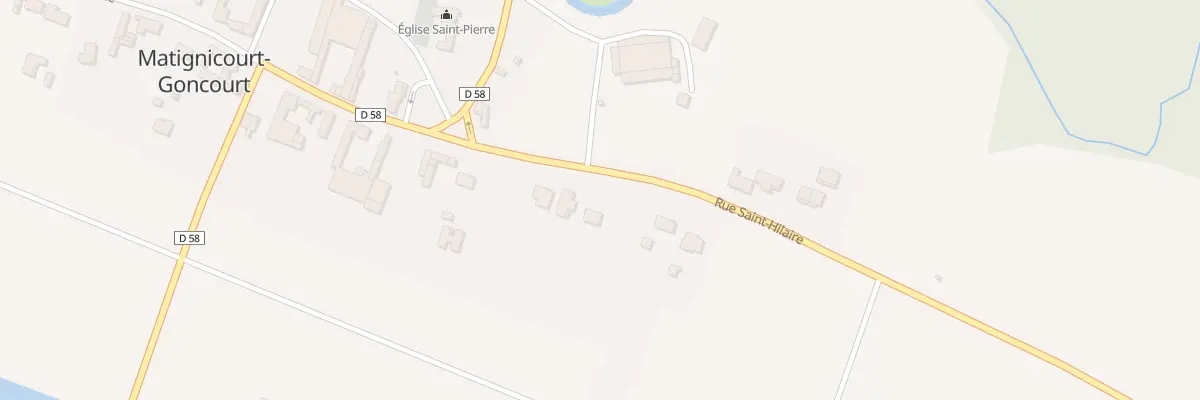 Plan du 5038 Le Village à Matignicourt-Goncourt