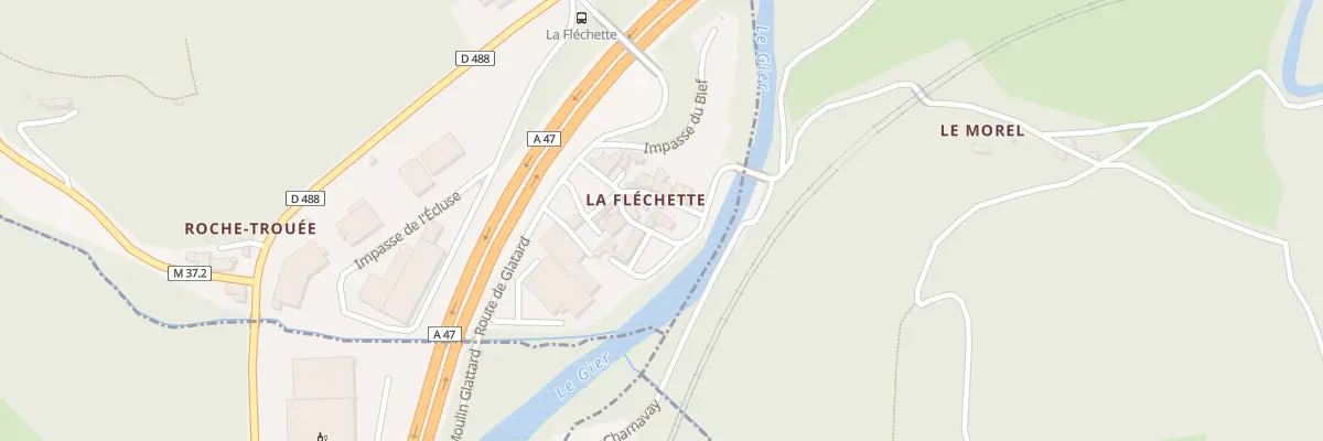 Plan du 3 Rue de l’Ancien Moulin à Dargoire