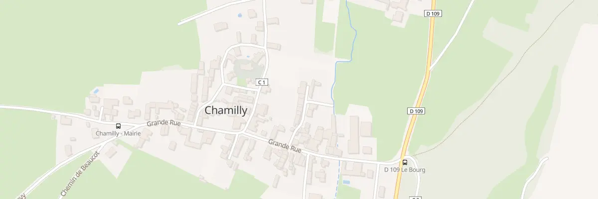 Plan du 5 Imp des Chanvrières à Chamilly