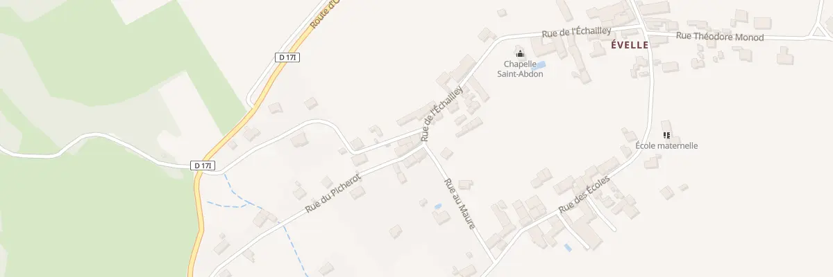 Plan du 1 Rue de la Toupe à Baubigny