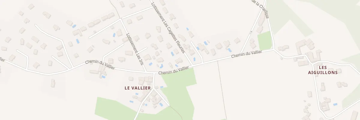 Plan du 840 Che du Vallier à Vaugneray