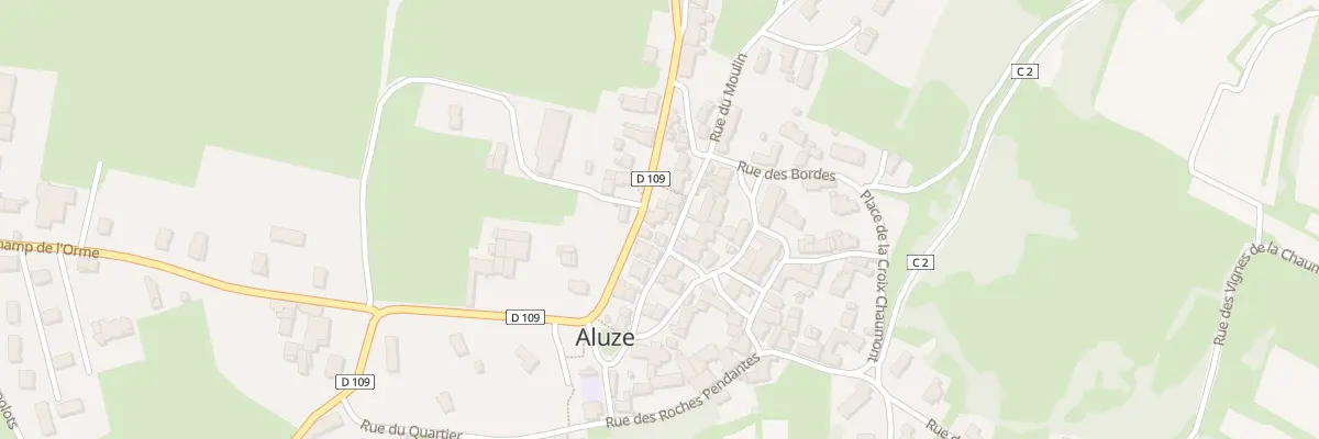 Plan du 5 Rue du Moulin à Aluze