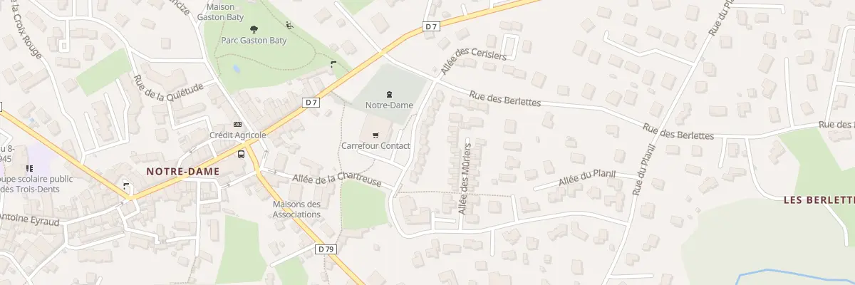 Plan du 28 Rue du Vercors à Pélussin