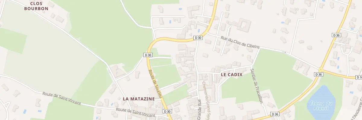 Plan du 5073 La Perouze à Saint-Laurent-d’Agny