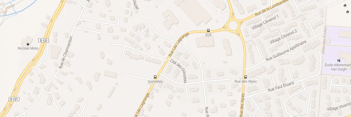 Plan du 50 Rue Leo Lagrange à Annonay