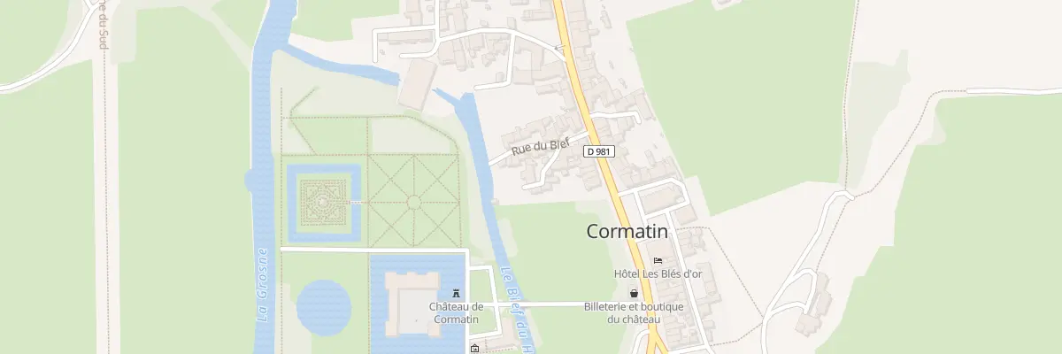 Plan du 5085 Rue du Bief à Cormatin