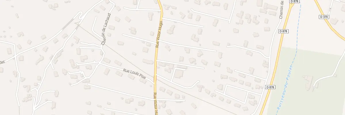 Plan du 33 Rue Victor Hugo à Annonay