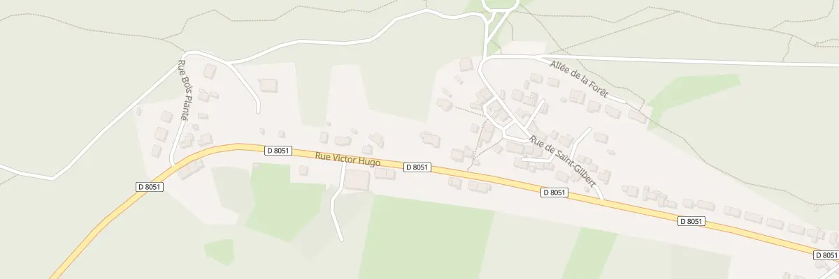 Plan du 850 Av Victor Hugo à Fumay