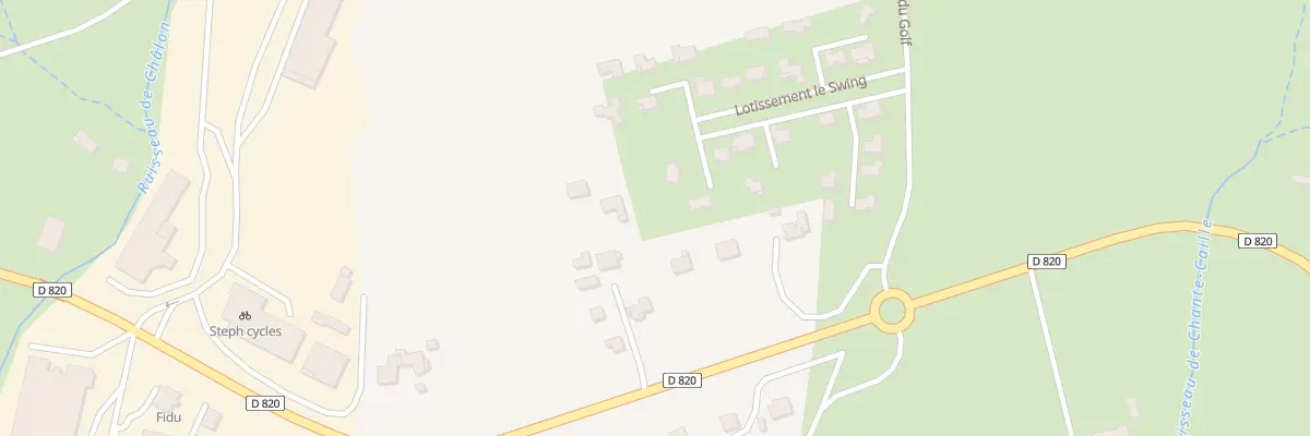 Plan du 22 Rte du Golf à Saint-Clair