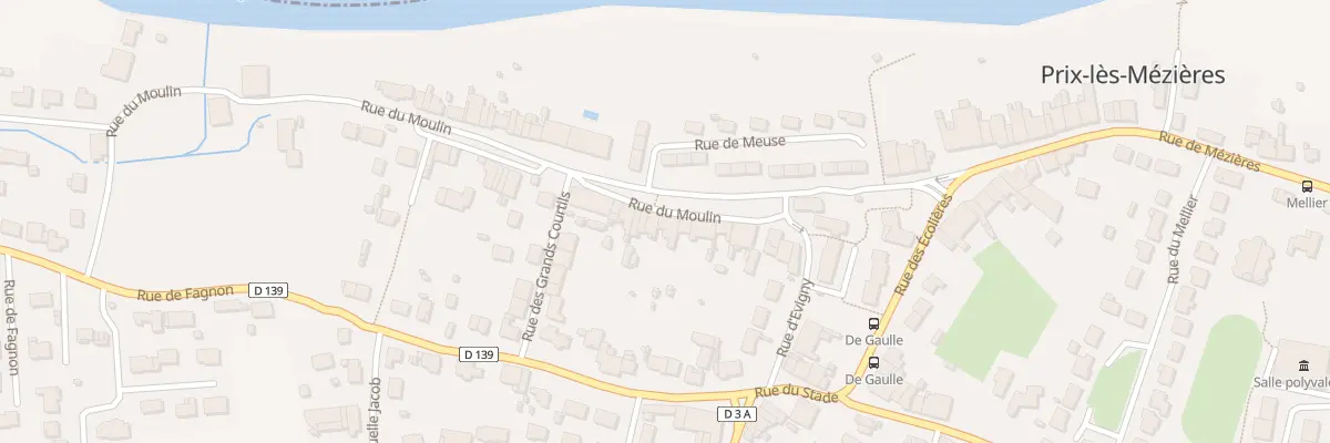 Plan du 15B Rue du Moulin à Prix-lès-Mézières