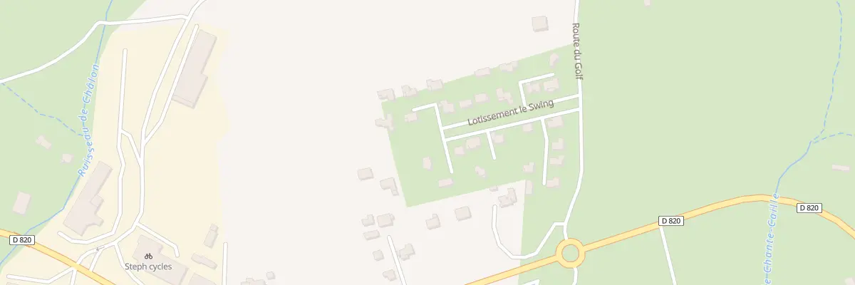 Plan du 5575 Rte du Golf à Saint-Clair