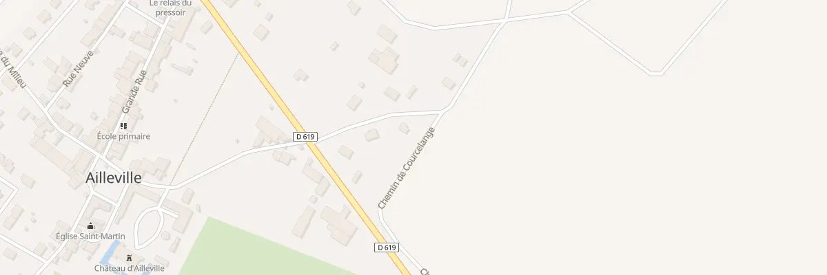 Plan du 6 Chem du Vallon à Ailleville