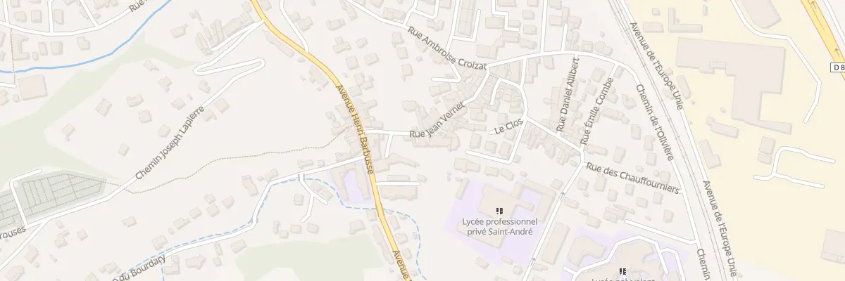 Plan du 19 Rue Jean Vernet au Teil