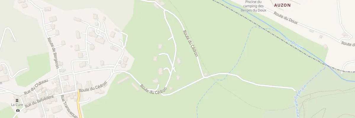Plan du 358 Rte du Cedron à Boucieu-le-Roi