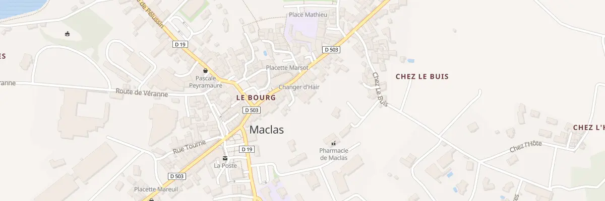 Plan du 4 Rte de Lupé à Maclas
