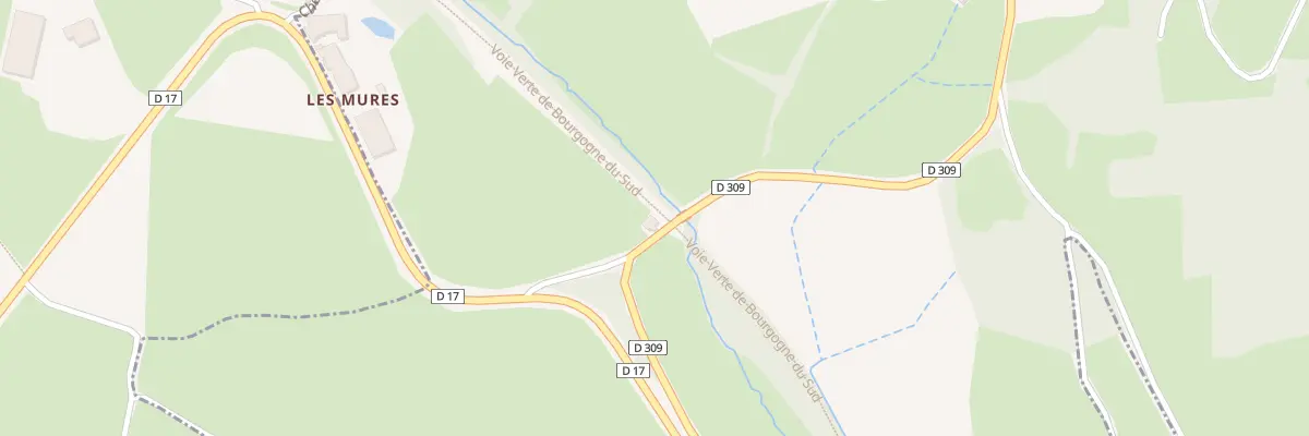 Plan du 5015 Les Mures à Berzé-le-Châtel
