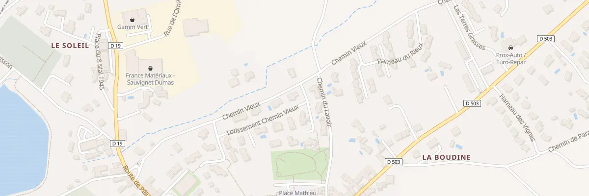 Plan du 4 Lot du Chemin Vieux à Maclas