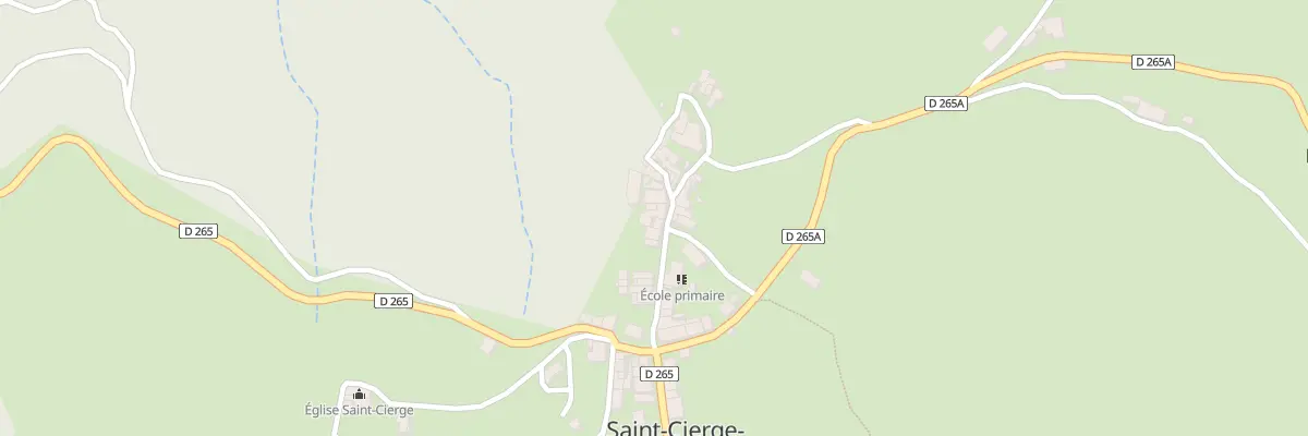 Plan du 5022 Saint-Cierge à Saint-Cierge-la-Serre