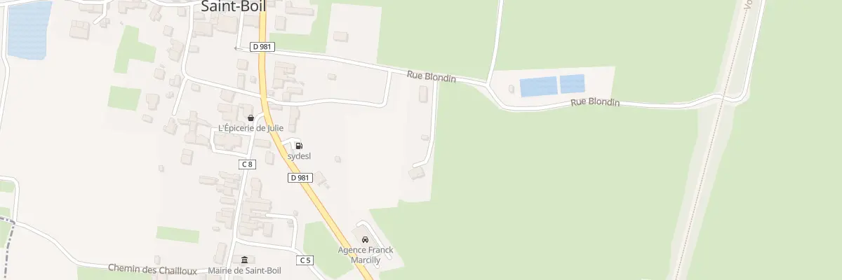 Plan du 6 Rue Blondin à Saint-Boil