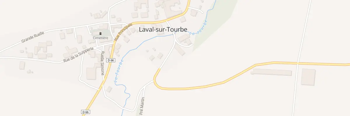 Plan du 3 Rue du Mont Cochet à Laval-sur-Tourbe