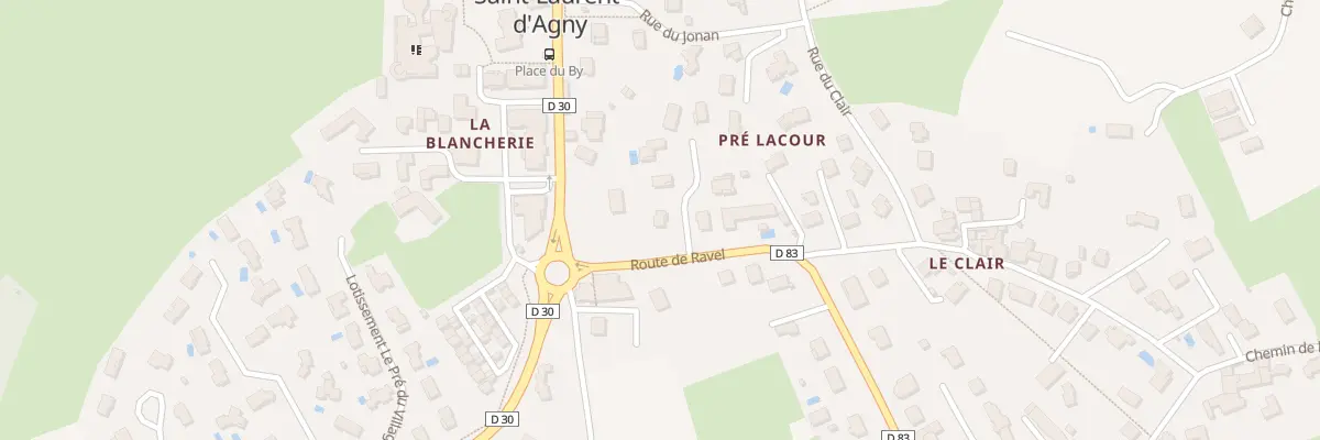 Plan du 5540 Pre Lacour à Saint-Laurent-d’Agny