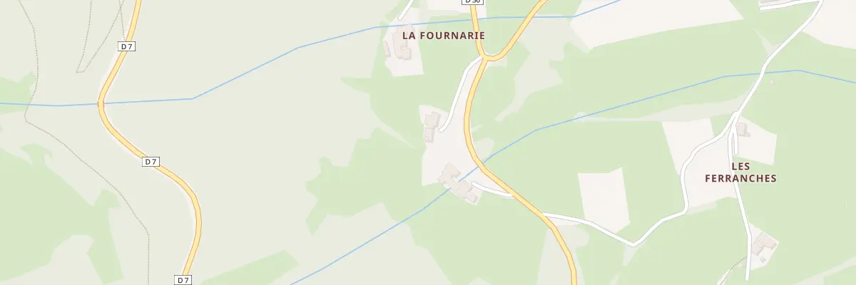 Plan du 4 La Fournarie à Chuyer