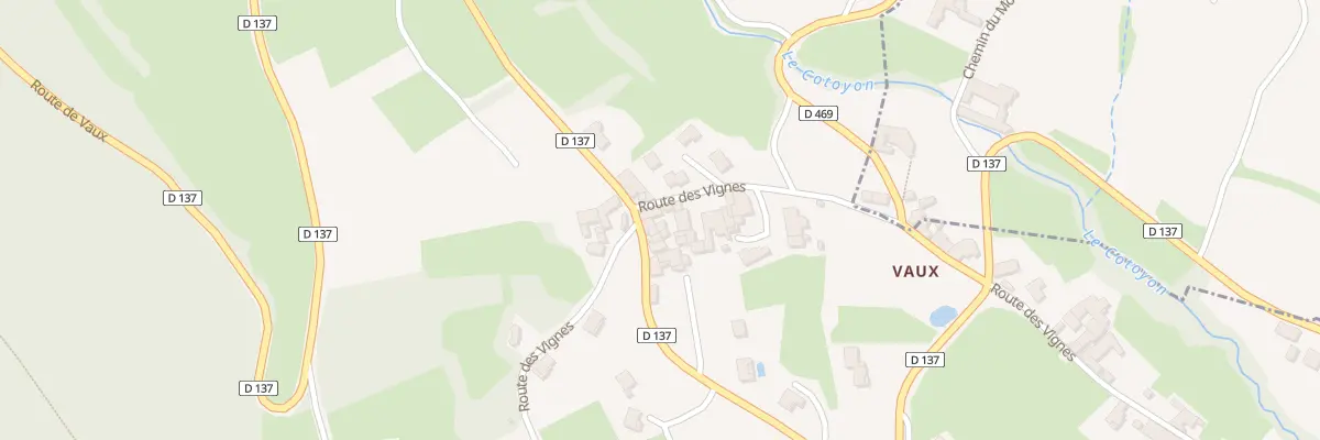 Plan du 715 Rte des Vignes à Juliénas