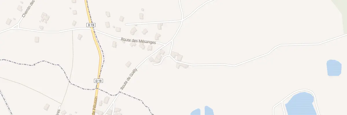 Plan du 5059 Le Mas de Goely à Bessey