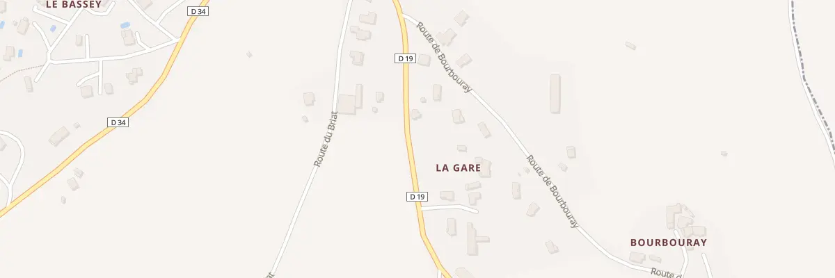 Plan du 5082 La Gare à Roisey