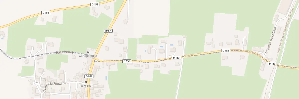 Plan du 5090 Rue de la Gare à Saules