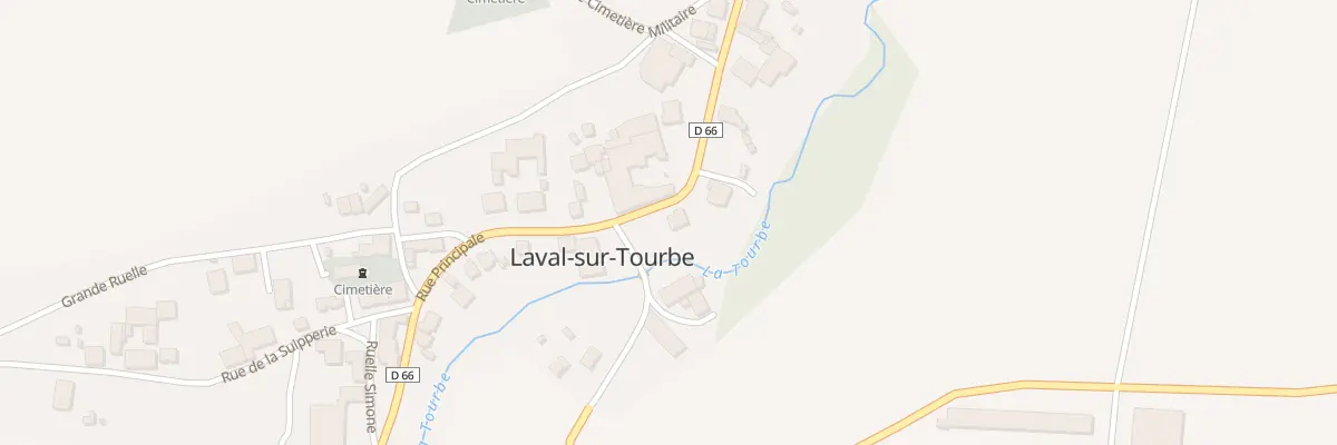 Plan du 16 Rue Principale à Laval-sur-Tourbe